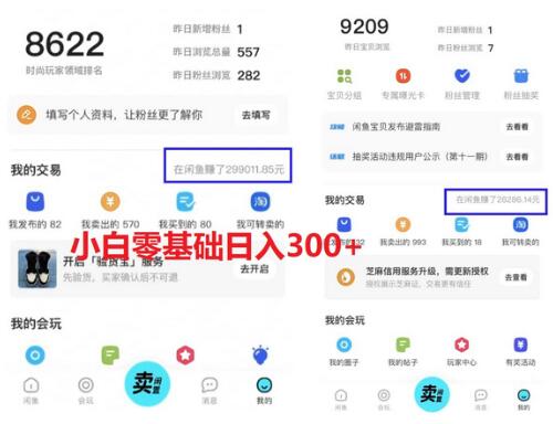2023闲鱼冷门蓝海玩法，零成本当天出单日入200+