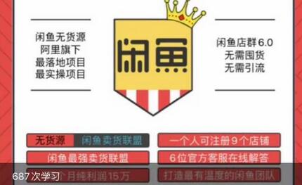 闲鱼无货源店群玩法6.0，两个月盈利18W的核心秘籍-无双副业