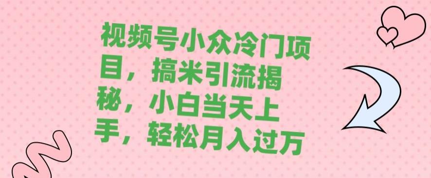 视频号象棋引流项目揭秘，小白轻松上手月入过万-无双副业
