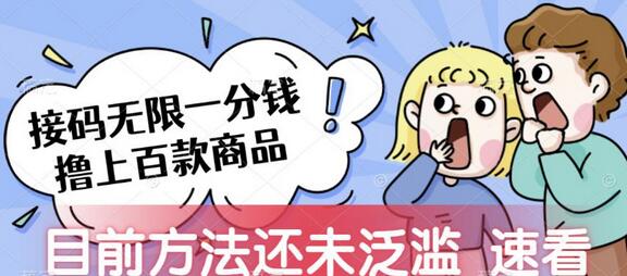 接码无限撸商品全网首发，操作教程与项目实操详解-无双副业