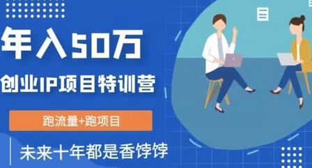 创业IP年入50万核心方法及未来十年最值得做的项目-无双副业
