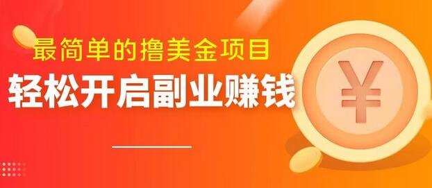 最简单无脑的撸美金项目，操作简单会打字就行-无双副业