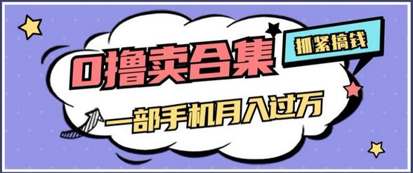 0撸项目月入过万，售卖全套AI工具合集，一单29.9元，一部手机即可-无双副业