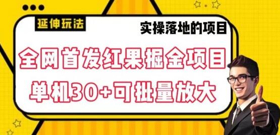 红果免费短剧掘金项目，单机收益30+可批量放大-无双副业