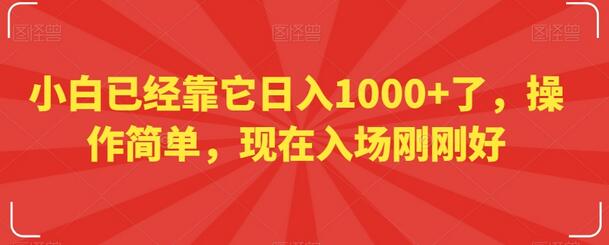 小白轻松日入1000+，视频号操作简单，现在入场正当时-无双副业