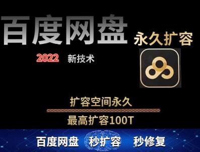百度网盘无限扩容技术教程，自用引流两不误-无双副业