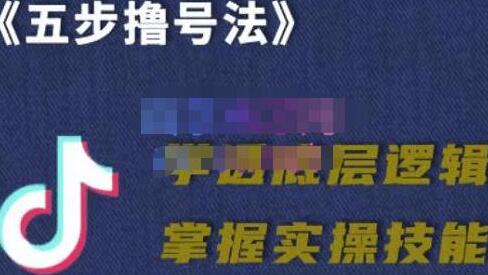 抖课参谋长五步撸号法，掌握抖音账号核心技能-无双副业