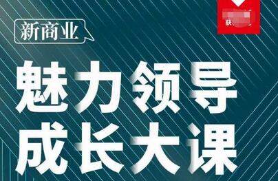 张琦新商业魅力领导成长大课2023版，高效管理必修课-无双副业