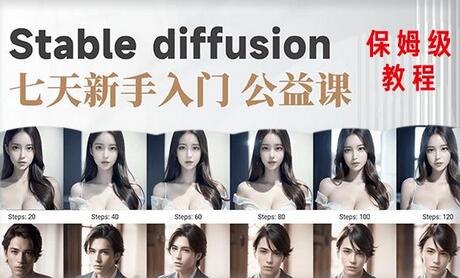 全网首个系统化Stable Diffusion基础课程，新手必学指南-无双副业