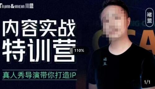 褚盟内容实战特训营，真人秀导演教你打造探店IP-无双副业
