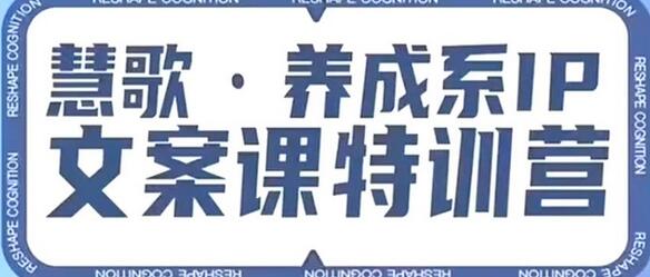 养成系IP文案课特训营，打造文案心法天花板，洞悉人性营销-无双副业