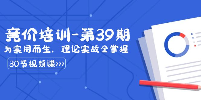 实用竞价培训：理论与实战全掌握（30节课）-无双副业