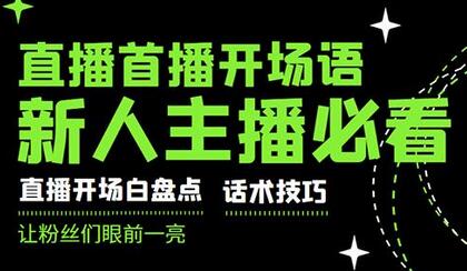 新人主播直播学习教材：日赚69800的暴利秘籍-无双副业