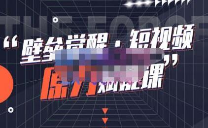 短视频原力赋能课Pro：打造市场稀缺人才-无双副业