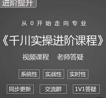阳光·千川实操进阶课程：从0到专业，短视频与直播推广全攻略-无双副业