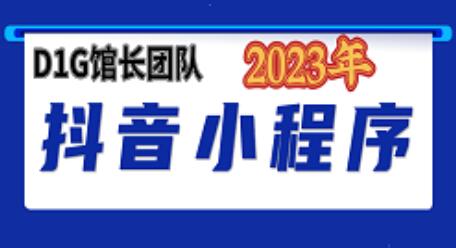 2023年抖音小程序变现新玩法，收费990元-无双副业