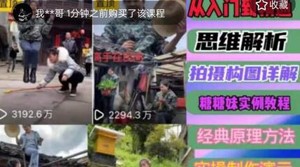 东方糖糖妹抖音短视频实战课：思维+拍摄+剪辑+运营全攻略-无双副业
