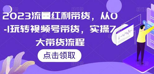 2023视频号带货实操指南，7大流程从0到1玩转流量红利-无双副业
