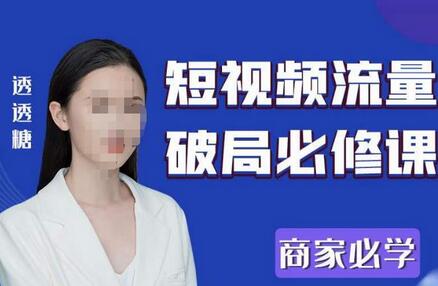 2023透糖短视频流量破局必修课——商家必学指南-无双副业