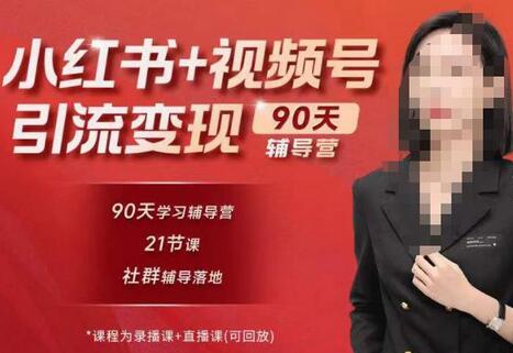 李小月小红书90天辅导，从零到一打造爆款内容与商业变现-无双副业