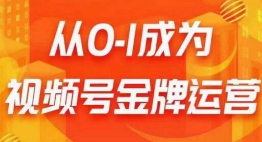从0到1成为视频号金牌运营，全面掌握微信运营与直播策略-无双副业