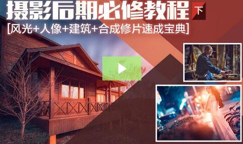 摄影后期系统课：基础修图、深度调色与人像精修-无双副业
