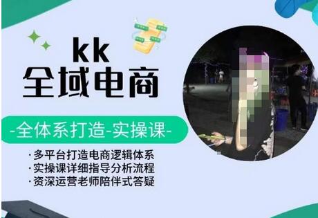 KK全域电商实操课：多平台电商逻辑体系全解析-无双副业