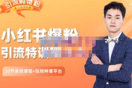 陆明明小红书爆粉特训班5.0，轻松玩转小红书平台-无双副业