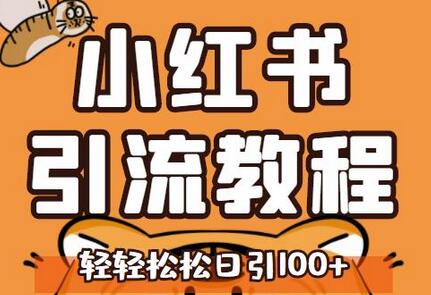 小红书运营引流课程，每天轻松获取100精准粉丝-无双副业