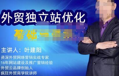 叶建阳老师外贸独立站优化与SEO精通课程-无双副业