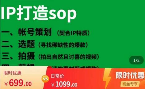 瑶瑶·自然流IP孵化全流程，掌握选题剪辑与账号运营-无双副业