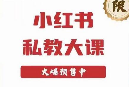 小红书私教大课：90天涨粉18w，变现10w+，半年矩阵号粉丝破百万-无双副业
