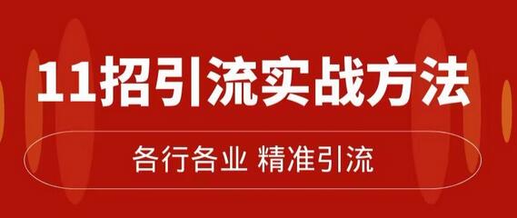 精准引流术：11招实战方法提升私域流量-无双副业