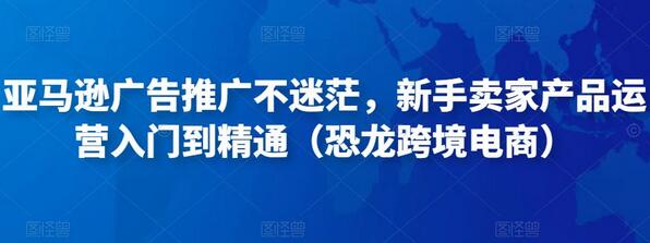 亚马逊广告推广新手入门到精通指南（恐龙跨境电商）-无双副业