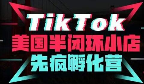 TikTok美国半闭环小店孵化营，抢占蓝海市场全实操-无双副业