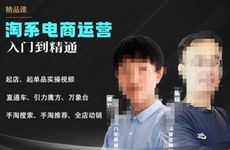 2023手淘搜索实操课与体系化课程，起店起单品实操视频教程-无双副业