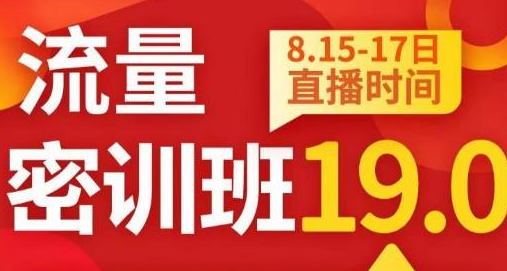 秋秋线上流量密训班19.0，实战流量破局技巧-无双副业