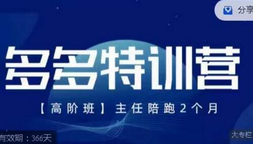 拼多多高阶玩法技巧与实操指南-无双副业