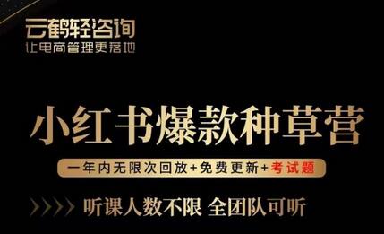 言若非-小红书爆款种草营，站外流量渠道的最佳选择-无双副业