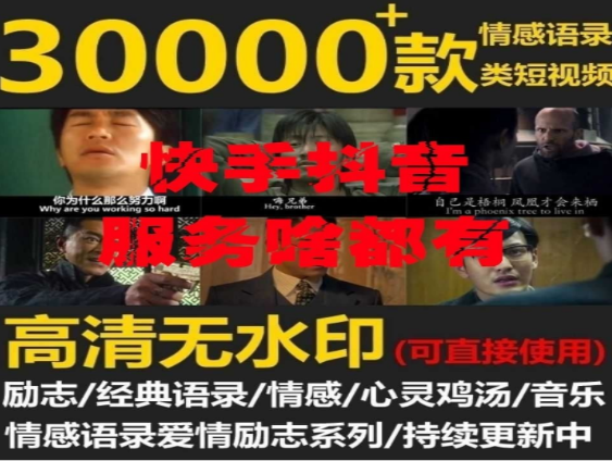 海量电影综艺搞笑素材合集，轻松提升创作效果-无双副业