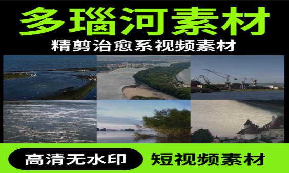 多瑙河 欧洲的亚马孙 自然奇观与生态宝藏-无双副业
