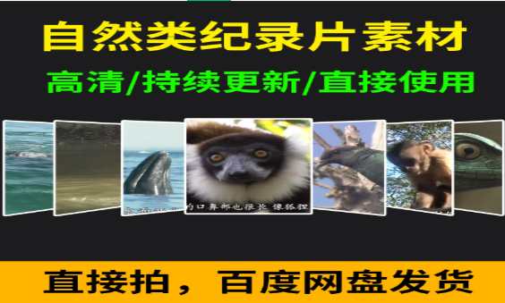 自然类纪录片素材高清图片下载-无双副业