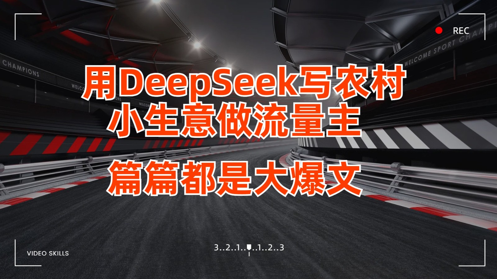 用DeepSeek写农村小生意做流量主，打造爆款文章-无双副业