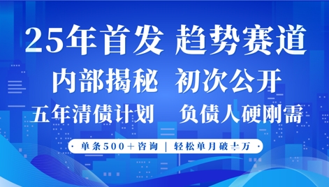 2025年公开事业型赛道，客咨不断单月轻松破万-无双副业