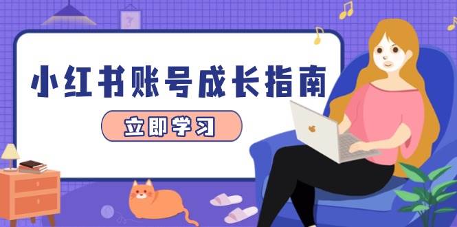 小红书账号成长指南：爆款选题定位与数据分析提升变现能力-无双副业