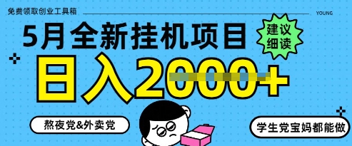 5月最新挂G项目8.0玩法揭秘，手机操作日入1k+-无双副业