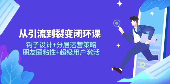 私域成交体系全链路：钩子设计到超级用户激活策略-无双副业