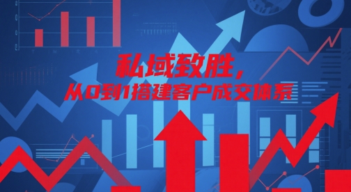 私域致胜，从0到1搭建客户成交体系-无双副业