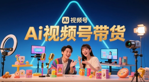 AI视频号带货轻松月入过万，普通人如何突破内容制作门槛-无双副业