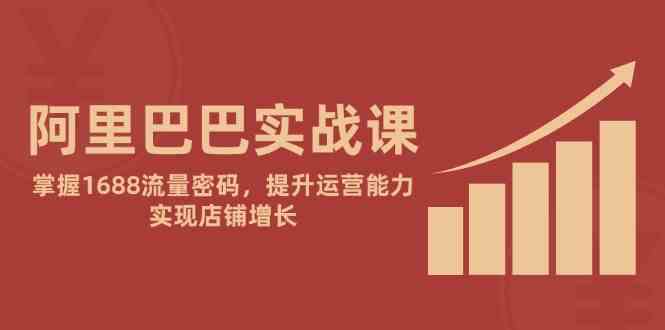 阿里巴巴1688实战课：掌握流量密码提升店铺运营增长-无双副业